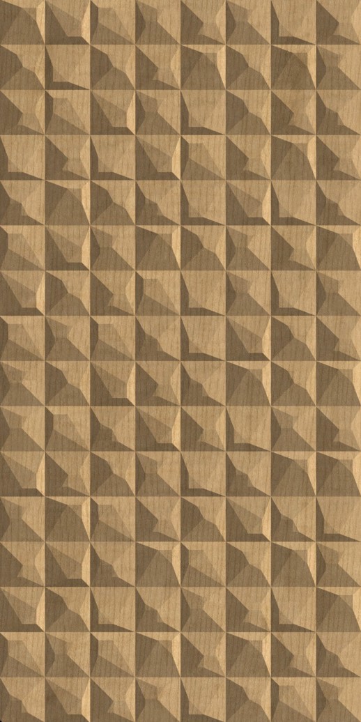  Dimension Walls Square Stained Ash