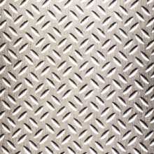 Brushed Aluminum Diamond Plate