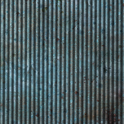  Art Metals Fluted Funky Cold Patina