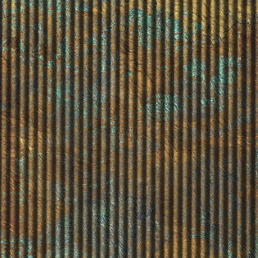  Art Metals Fluted Native Patina