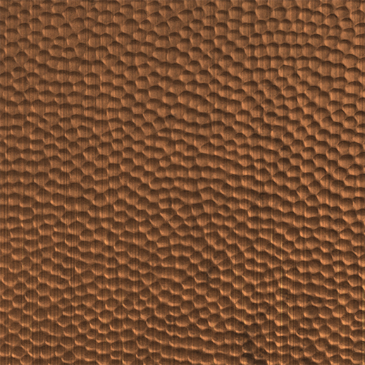  Art Metals Hammered Welcome Back Copper