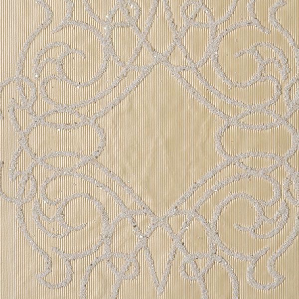 Vinyl Wall Covering Candice Olson Contract Brilliant Filigree Parchment