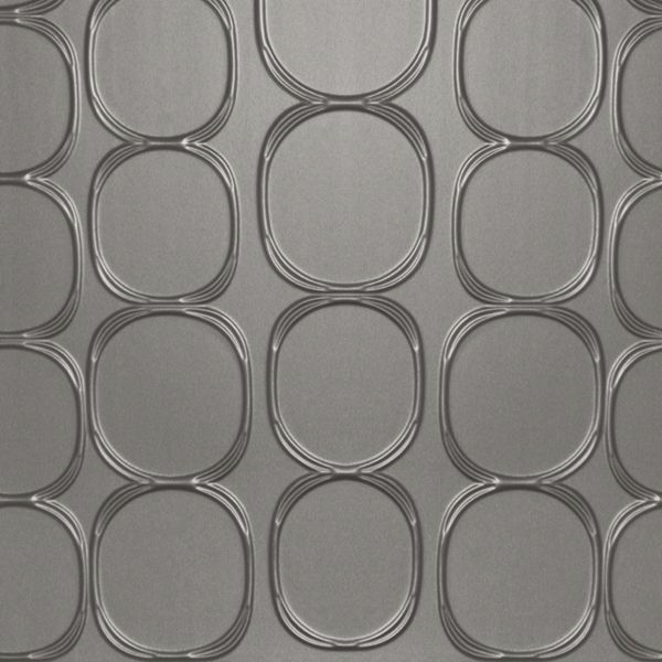 Vinyl Wall Covering Dimension Walls Elliptical Brushed Pewter