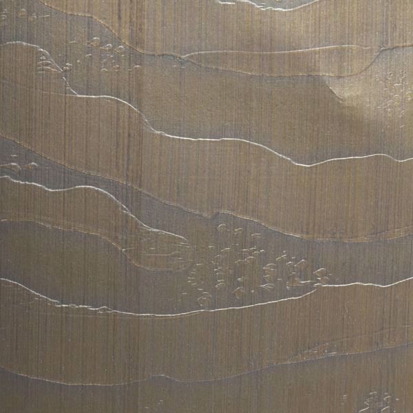 Specialty Wallcovering Handcrafted Burton Antique Bronze