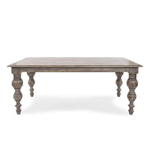  Accent Furniture Accent Furniture Distressed Farm House Dining Table