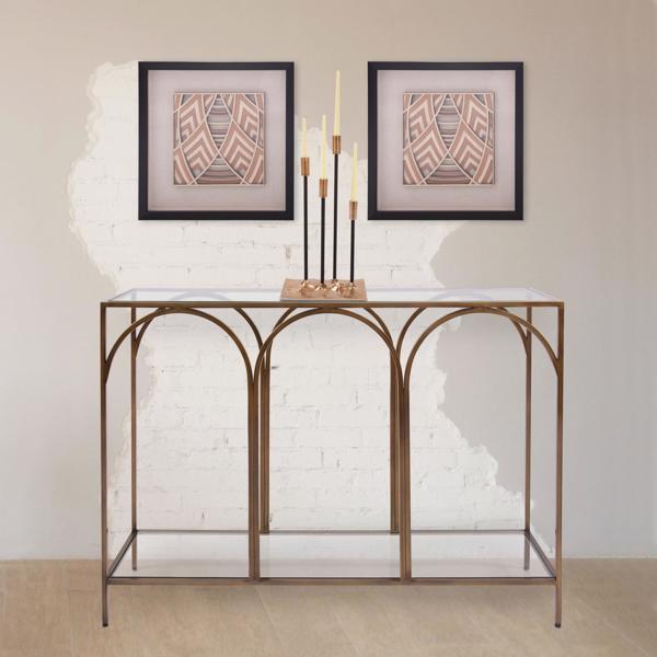 Vinyl Wall Covering Accent Furniture Accent Furniture Palladio Console Table