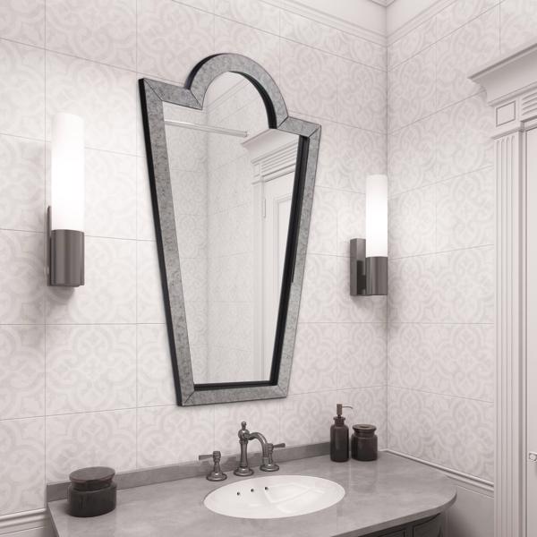 Vinyl Wall Covering Mirrors Mirrors Domitia Antiqued Mirror