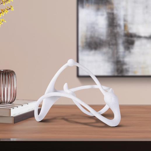  Accessories Accessories Endro Abstract Sculpture in White