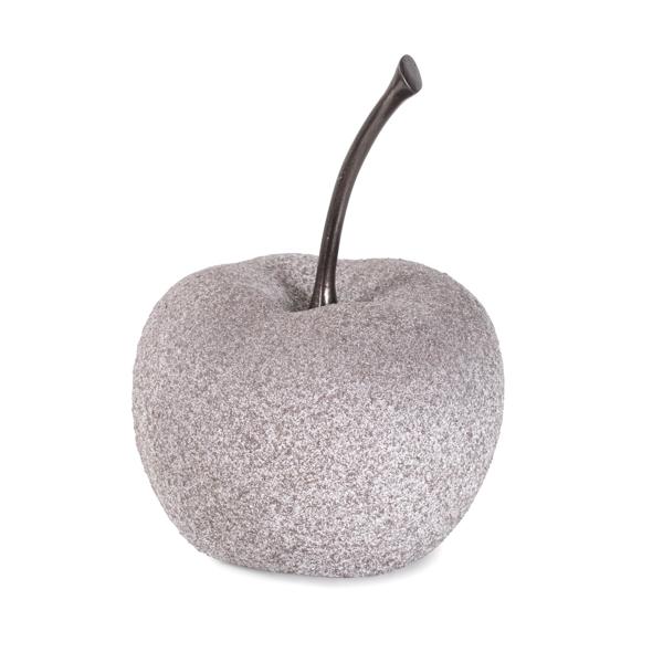 Vinyl Wall Covering Accessories Accessories Modern Pomme Sculpture in Polyresin