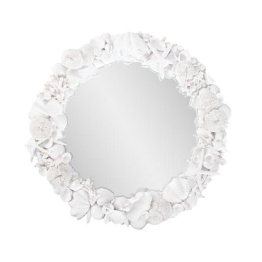  Mirrors Mirrors Whitewater Shell Mirror