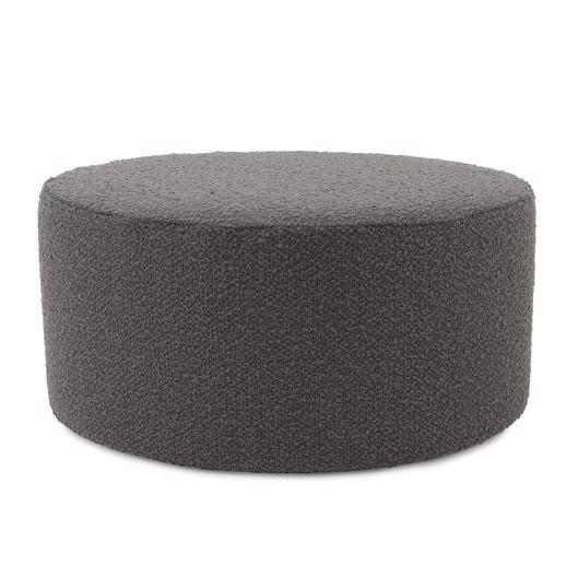  Accent Furniture Accent Furniture Universal 36 Round Barbet Charcoal