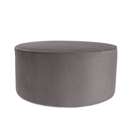  Accent Furniture Accent Furniture Universal 36" Round Ottoman Qivuit Gray