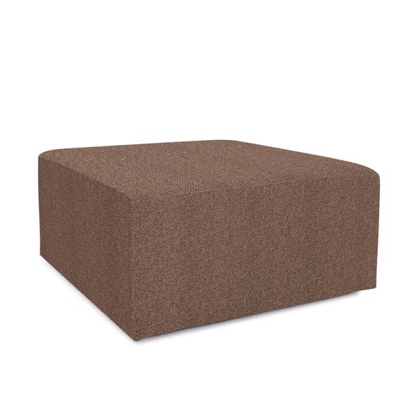 Vinyl Wall Covering Accent Furniture Accent Furniture Universal Square Ottoman Panama Chocolate