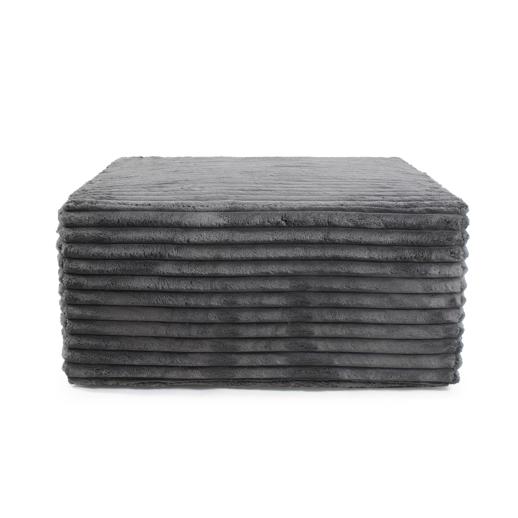  Accent Furniture Accent Furniture Universal Square Ottoman Shar Pei Charcoal