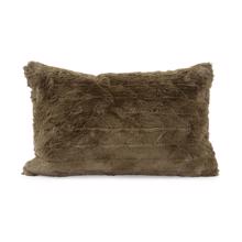 Pillow 14 x 22 Angora Moss - Poly Insert