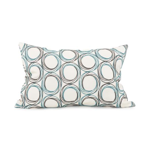  Textiles Textiles Pillow  14 x 22 Demo Indigo - Poly Insert