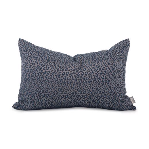  Textiles Textiles Pillow 14 x 22 Lynx Indigo - Down Insert