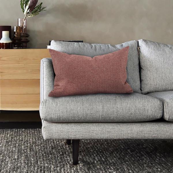 Vinyl Wall Covering Textiles Textiles Pillow 14 x 22 Panama Rose - Poly Insert