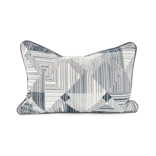  Textiles Textiles Prisma Navy 14x22 Poly Filled Pillow