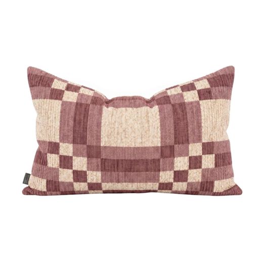  Textiles Textiles Parchisi Rose 14x24 Pillow