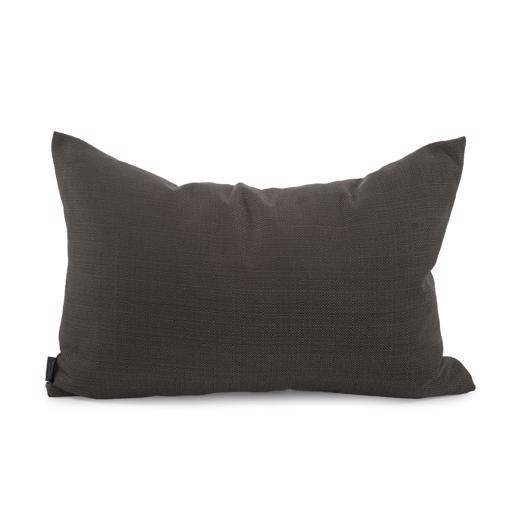  Textiles Textiles Pillow 14 x 22 Sterling Charcoal - Down Insert