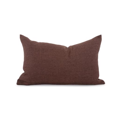  Textiles Textiles Pillow 14 x 22 Sterling Chocolate - Poly Insert