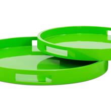 Saint Tropez Round Tray Set of 2