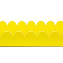 Rectangular Scalloped Riviera Tray