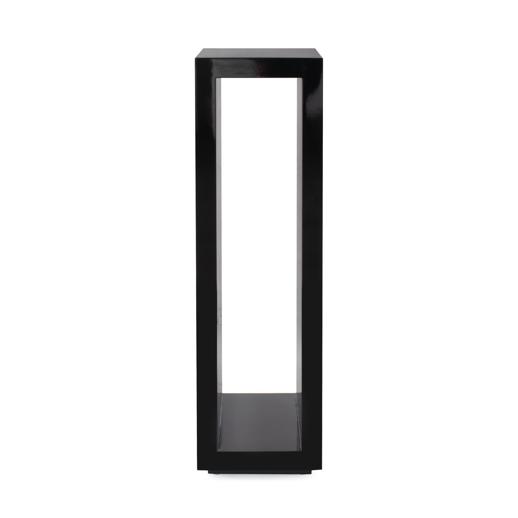  Accent Furniture Accent Furniture Nero Lacquered Contemporary Display Pedestal- Tall