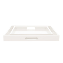 Saint Tropez Square Tray Set of 2 - Chalk