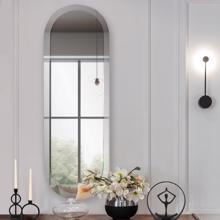 Whitby Frameless Oval Mirror