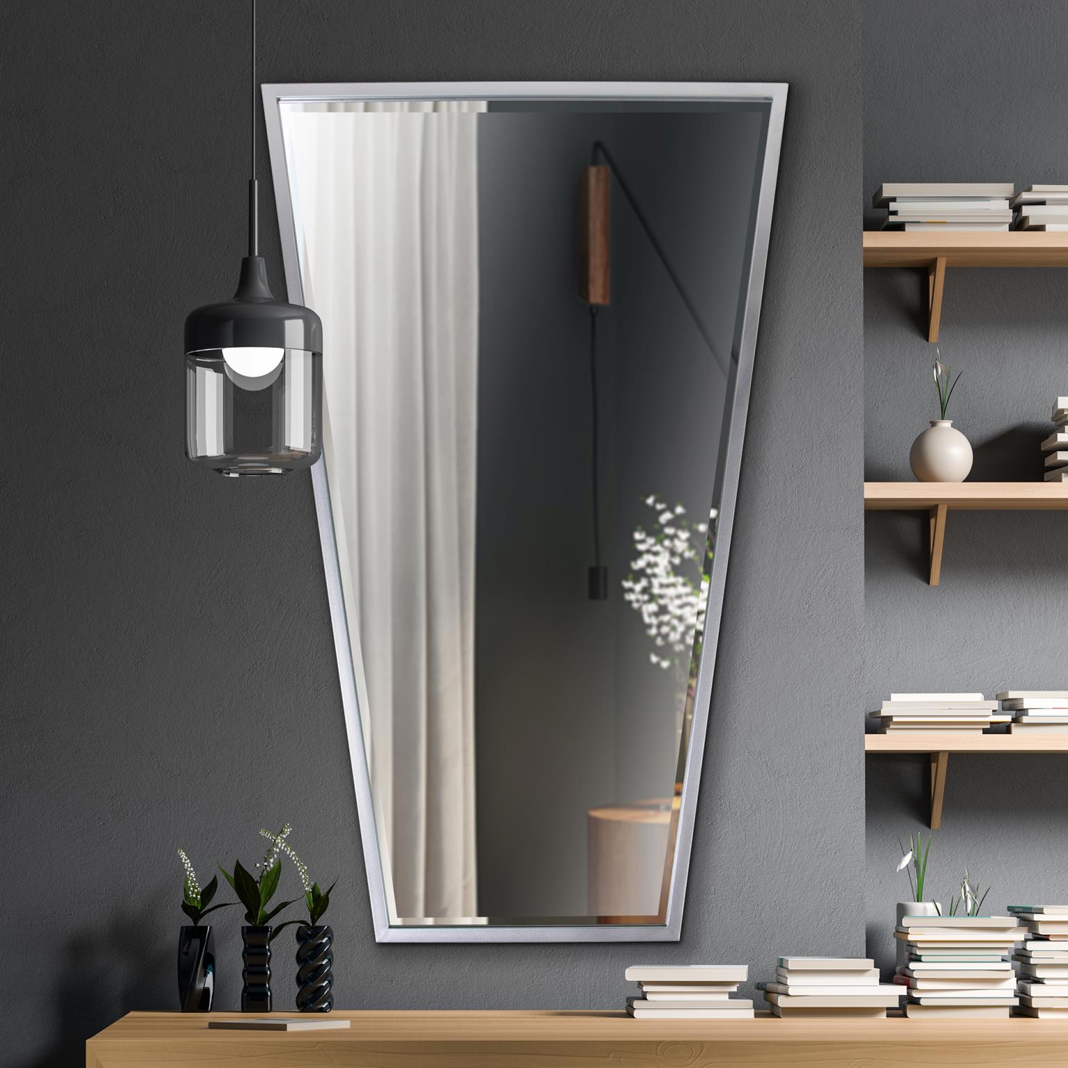 Decor | Ezra Silver Mirror - MDC Interior Solutions