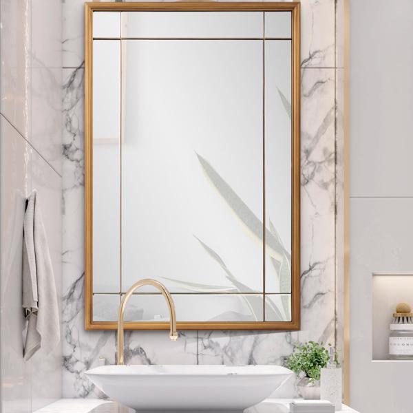Vinyl Wall Covering Mirrors Mirrors Chiverny French Panel Mirror, Vanity