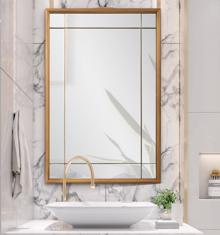 Chiverny French Panel Mirror, Vanity
