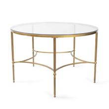 Bonnifait Antique Gold  Round Dining Table