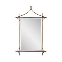 Moreau Metal Bamboo Styled Mirror