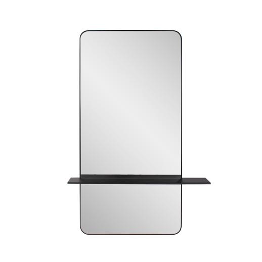  Mirrors Mirrors Hulzner Mirror With Shelf