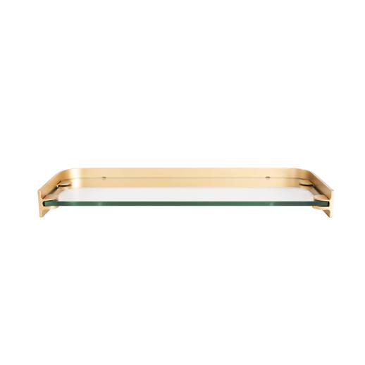  Accent Furniture Accent Furniture Esteban Glass and Metal Shelf