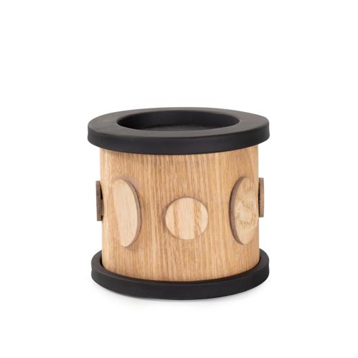  Accessories Accessories Robin Baron  Winfield Wooden Candle Holder- Small