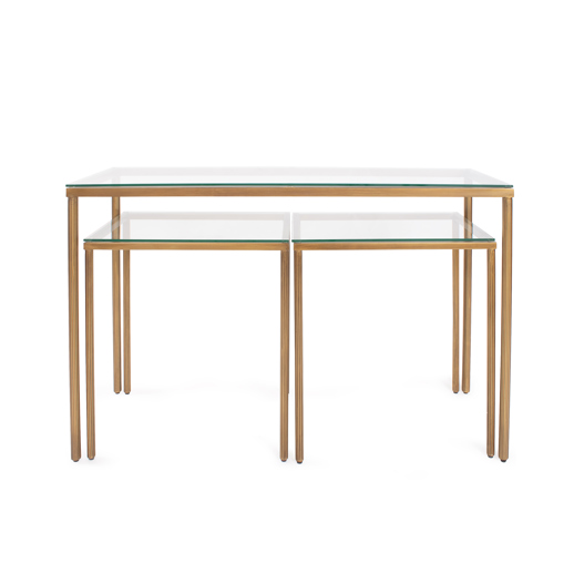  Accent Furniture Accent Furniture Aurum Nesting Console Table