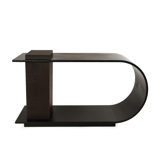  Accent Furniture Accent Furniture Obsidian Curve Table