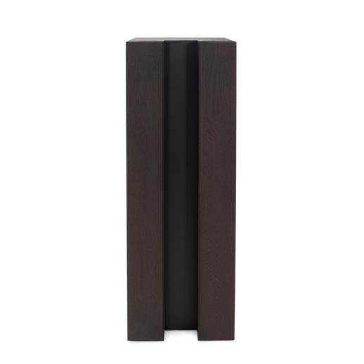 Accent Furniture Accent Furniture Bertoia Black Wooden Display Pedestal- Tall