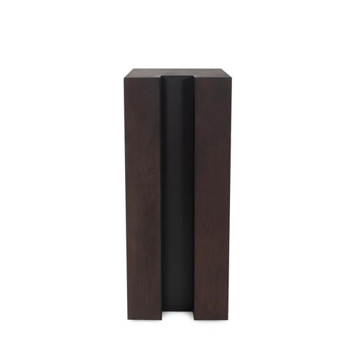  Accent Furniture Accent Furniture Bertoia Black Wooden Display Pedestal- Short
