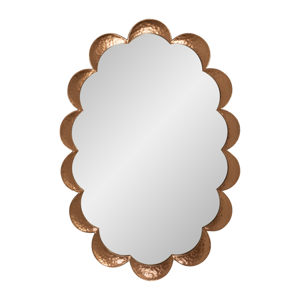 Vinyl Wall Covering Mirrors Mirrors Marbella Wave Mirror