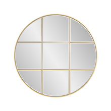 Round Deco Diamond Mirror