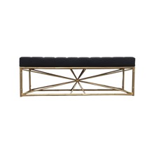 Noir Stitched Bench
