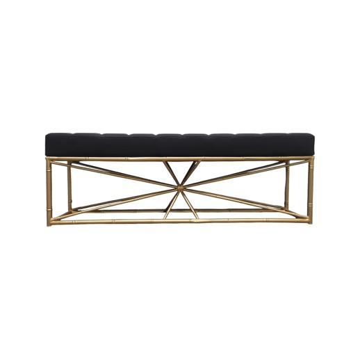  Accent Furniture Accent Furniture Noir Stitched Bench
