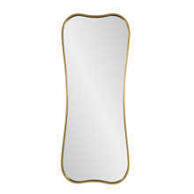 Hourglass Gold Frame Mirror