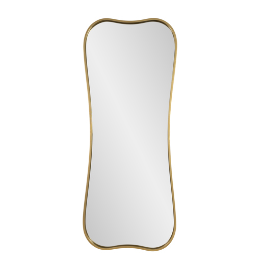  Mirrors Mirrors Hourglass Gold Frame Mirror