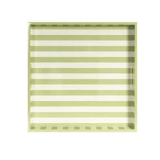  Accessories Accessories Soho Green Stripe Tray